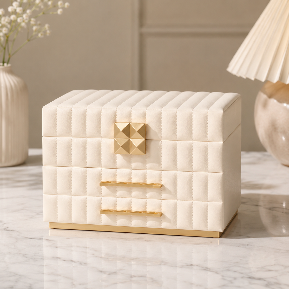 3-Tier Jewelry Organizer Box